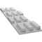 Ekena Millwork 6inW x 24inH x 1inT  EdgeCraft Indus Style Seamless Wall Tile WPPVC06X24EIN - alternate 7